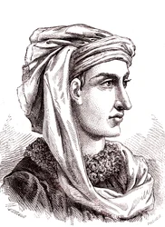 Jacques Coeur, mercante, banchiere e armatore francese. 1865 (incisione)