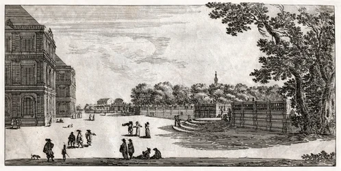Jardin du Luxembourg, Parigi (incisione)