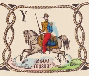 Joseph Vantini (1808-1866) generale francese chiamato Yousouf, circa 1860