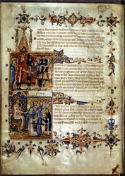 Cavalieri "Il Giuramento di Fedeltà" (parte superiore)