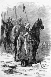 Soldati curdi nel 1877 durante la Guerra d
