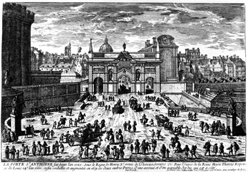 La Porte Saint-Antoine, Parigi