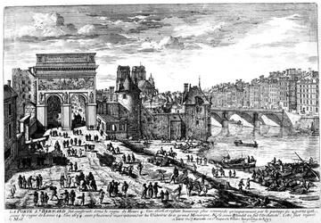 La Porte Saint Bernard, Parigi