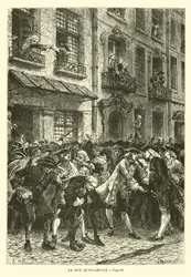 La rue Quincampoix