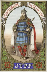 Etichetta per filo di Carlo Magno