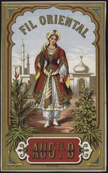 Etichetta per filo orientale