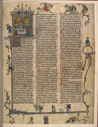 Lancelot-Graal (Il Ciclo della Vulgata in Prosa), Add MS 10294/1 f.1dr