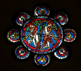 Giudizio Universale: angeli con trombe