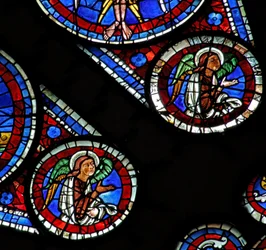 Giudizio Universale: due angeli