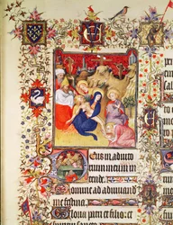 Deposizione di Cristo, dalle Grandes Heures de Duc de Berry, 1409