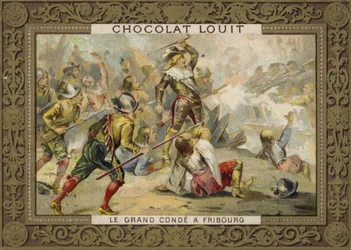 Il Gran Condé alla Battaglia di Friburgo, 1644