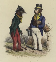 Le Loup Et Le Chien