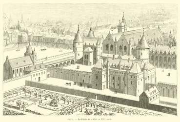 Il Palazzo della Cité nel XIV secolo
