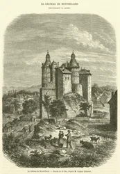 Il castello di Montbéliard (incisione)