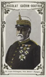 Lopez Dominguez, Presidente dei Ministri, Spagna