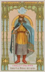 Luigi II, re carolingio di Francia dal 877 al 879