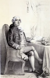 Luigi XVI in "Galleria storica della Rivoluzione francese" di Albert Maurin
