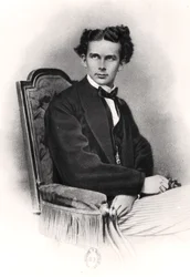 Ludovico II (1845-86) di Baviera, c.1870