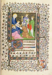 Adorazione dei Magi, Horae francese