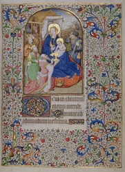 Adorazione dei Magi, Horae francese