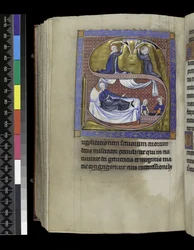 Collette, sermoni e lezioni per la Natività della Vergine, dal Salterio e Ore di Isabella di Francia, Parigi, c.1265-70