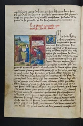 Pagina da Cent Nouvelles Nouvelles, c.1461-62