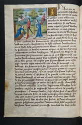 Pagina da Cent Nouvelles Nouvelles, c.1461-62