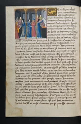 Pagina da Cent Nouvelles Nouvelles, c.1461-62