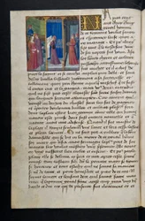 Pagina da Cent Nouvelles Nouvelles, c.1461-62