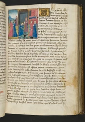 Pagina da Cent Nouvelles Nouvelles, c.1461-62