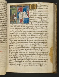 Pagina da Cent Nouvelles Nouvelles, c.1461-62
