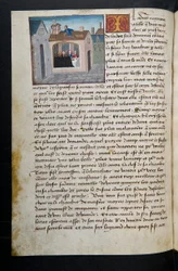 Pagina da Cent Nouvelles Nouvelles, c.1461-62