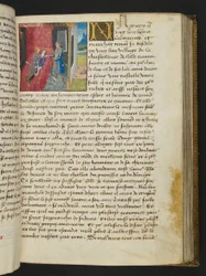 Pagina da Cent Nouvelles Nouvelles, c.1461-62