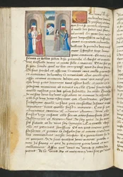 Pagina da Cent Nouvelles Nouvelles, c.1461-62