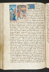 Pagina da Cent Nouvelles Nouvelles, c.1461-62