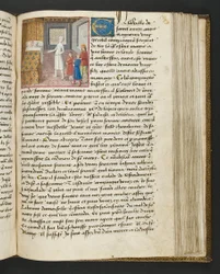 Pagina da Cent Nouvelles Nouvelles, c.1461-62