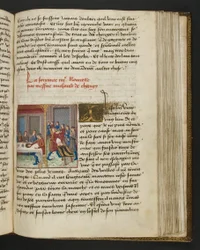 Pagina da Cent Nouvelles Nouvelles, c.1461-62