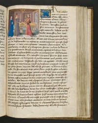 Pagina da Cent Nouvelles Nouvelles, c.1461-62