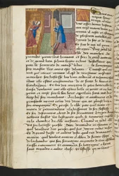 Pagina da Cent Nouvelles Nouvelles, c.1461-62