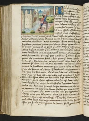 Pagina da Cent Nouvelles Nouvelles, c.1461-62