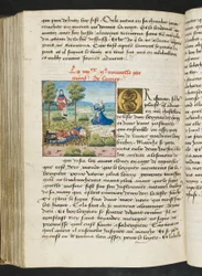 Pagina da Cent Nouvelles Nouvelles, c.1461-62