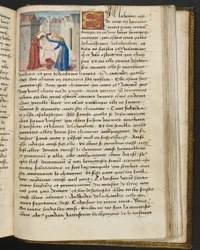 Pagina da Cent Nouvelles Nouvelles, c.1461-62