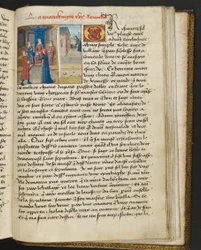Pagina da Cent Nouvelles Nouvelles, c.1461-62