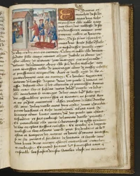 Pagina da Cent Nouvelles Nouvelles, c.1461-62