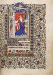 Annunciazione, da un Libro d