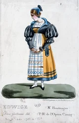 Madame Boulanger nel ruolo di Edwige nell