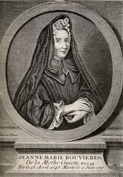 Madame Guyon (1648-1717) illustrazione da 