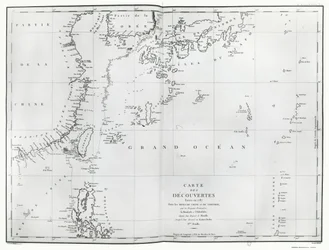 Mappa del Mar Cinese Meridionale, dall