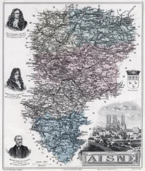 Mappa del dipartimento dell