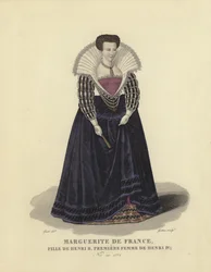 Margherita di Francia, figlia del re Enrico II di Francia e prima moglie del re Enrico IV di Francia